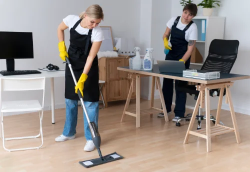 Nettoyage de bureau professionnel à Plats