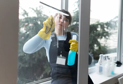 Nettoyage de vitres intérieures et extérieures à Plats